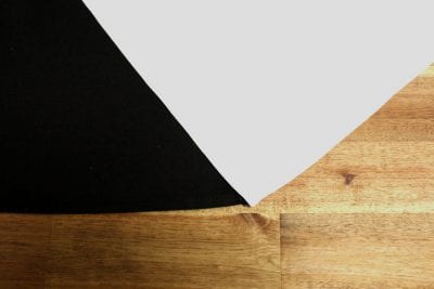 linen napkins white and black