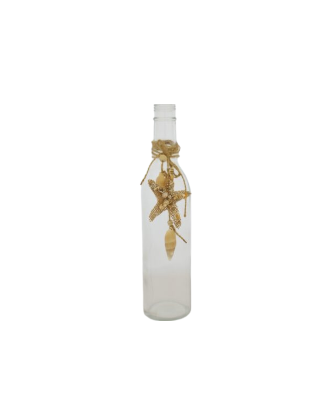 Bottle with Stars and Shells - 26cm
