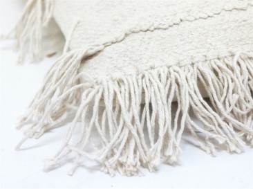 Cushion - Natural with Fringe Mexi - Image 2
