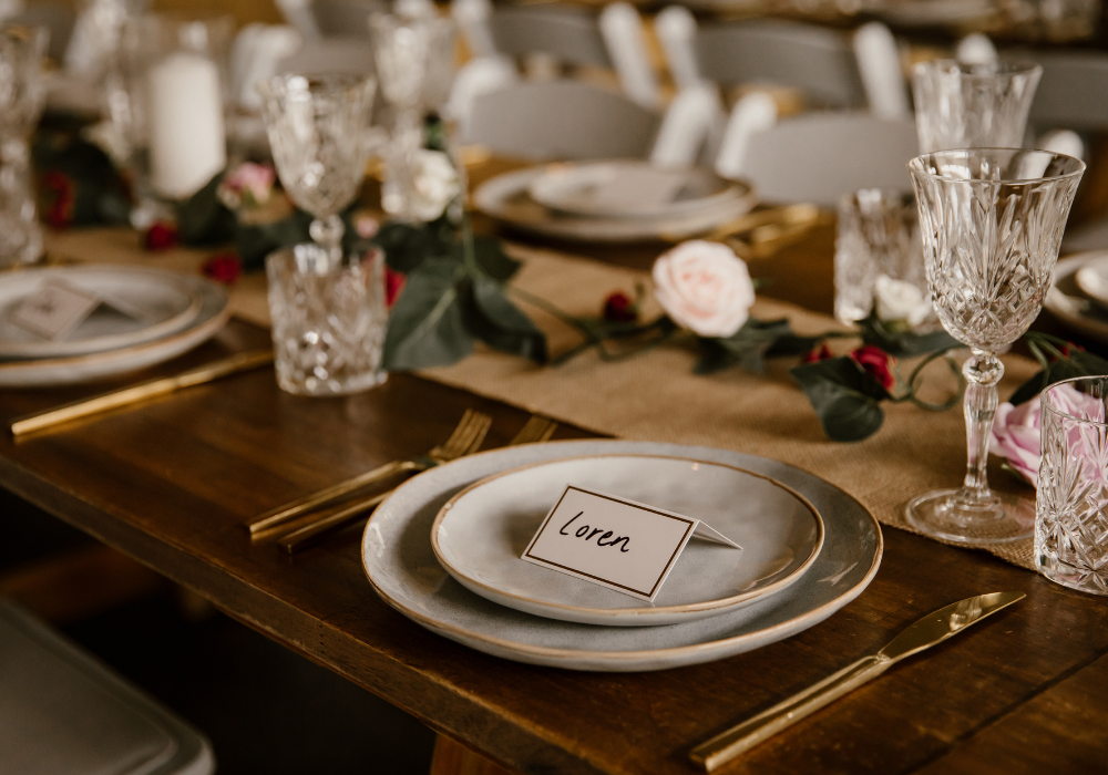 Loren and Joel | Dobson's Dinnerware for Hire