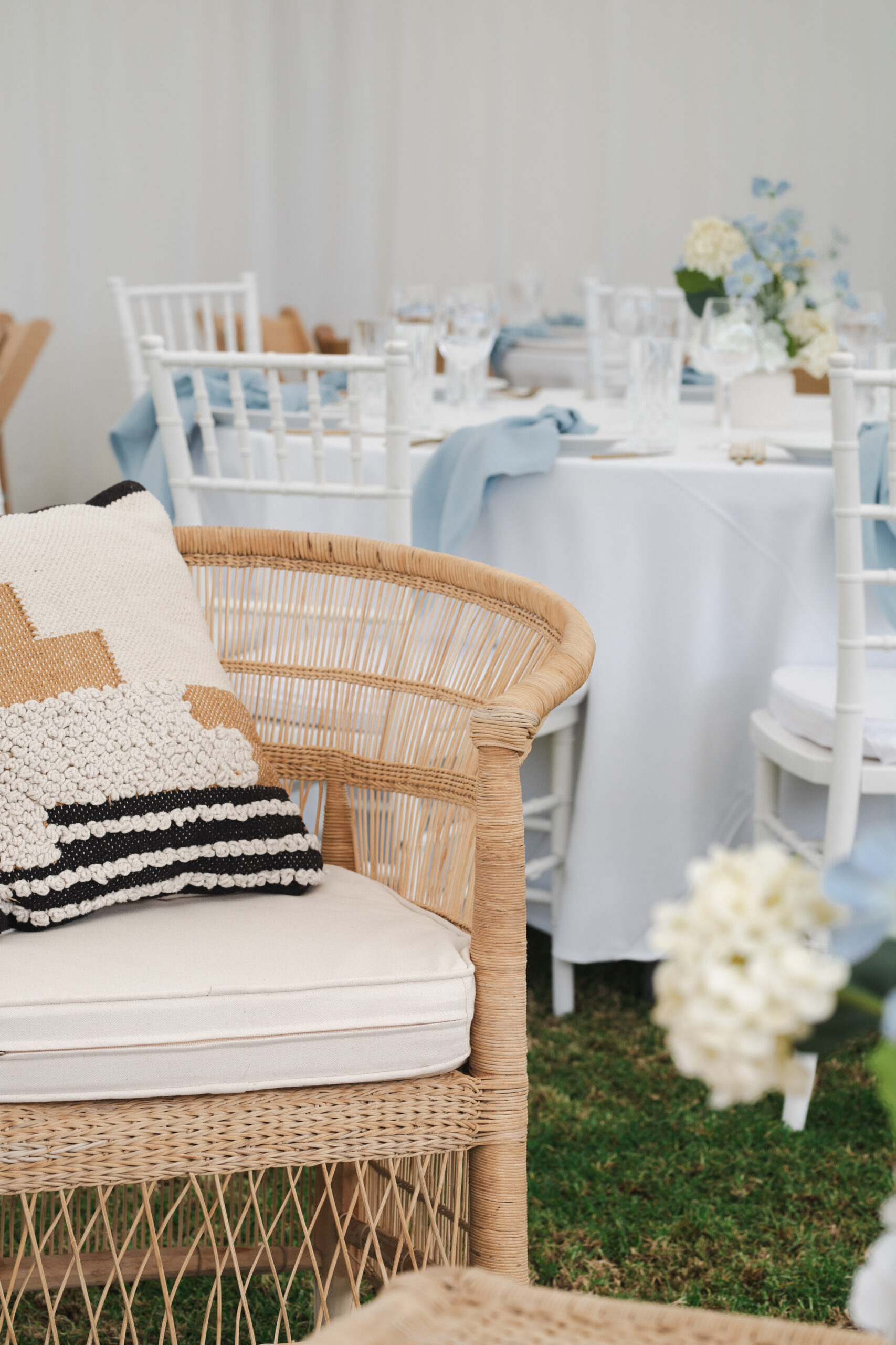 White Chivari Chair - Image 3