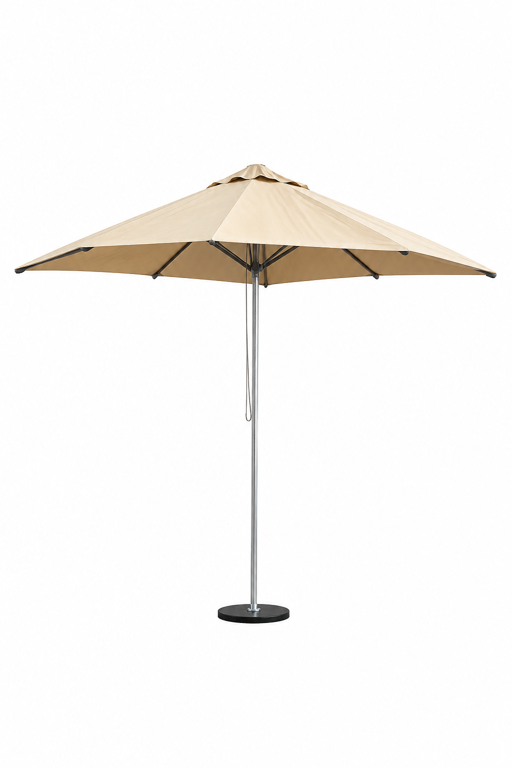Umbrella Free Standing with stand- Beige