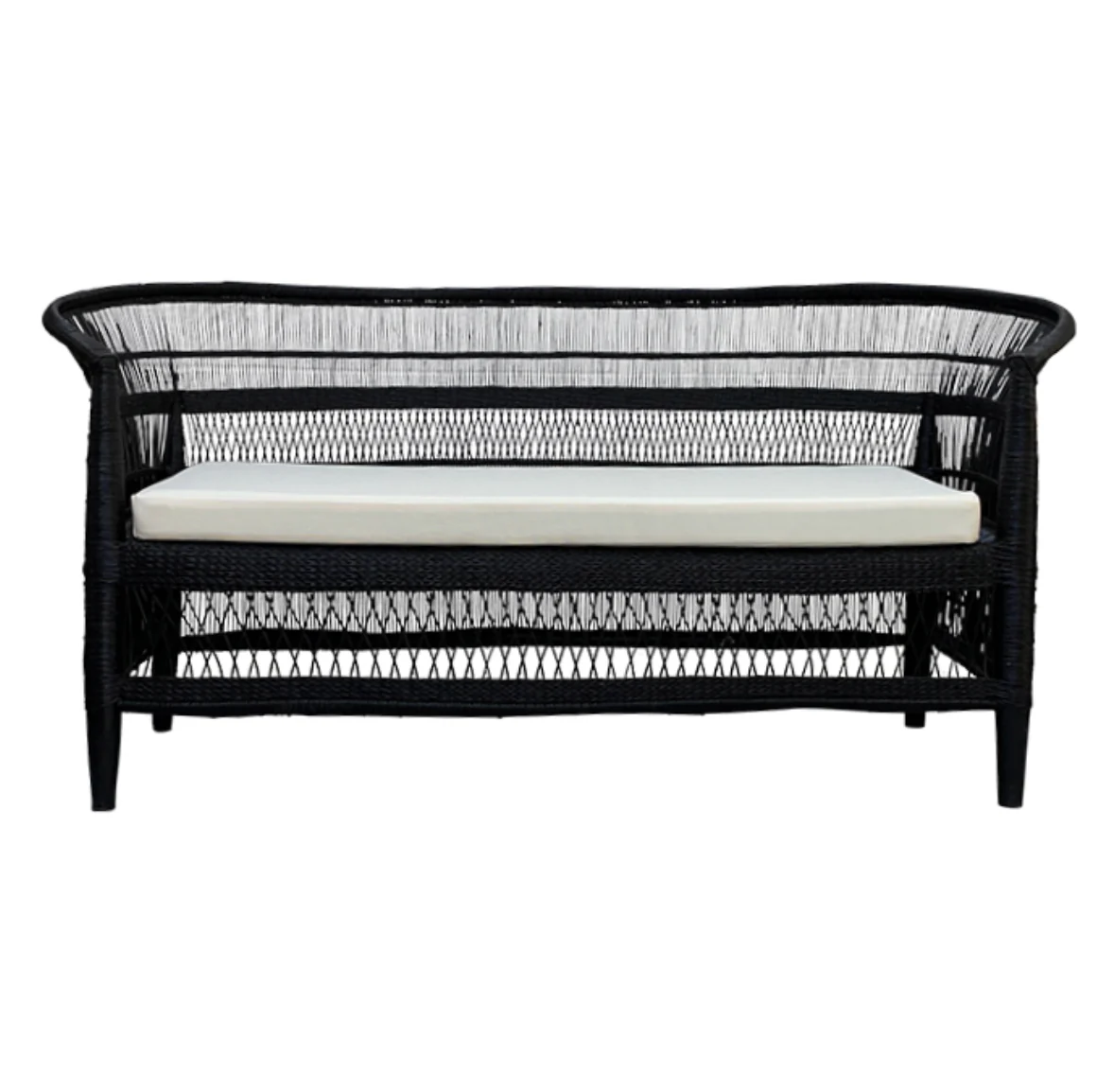 Black Malawi Couch 3 seater