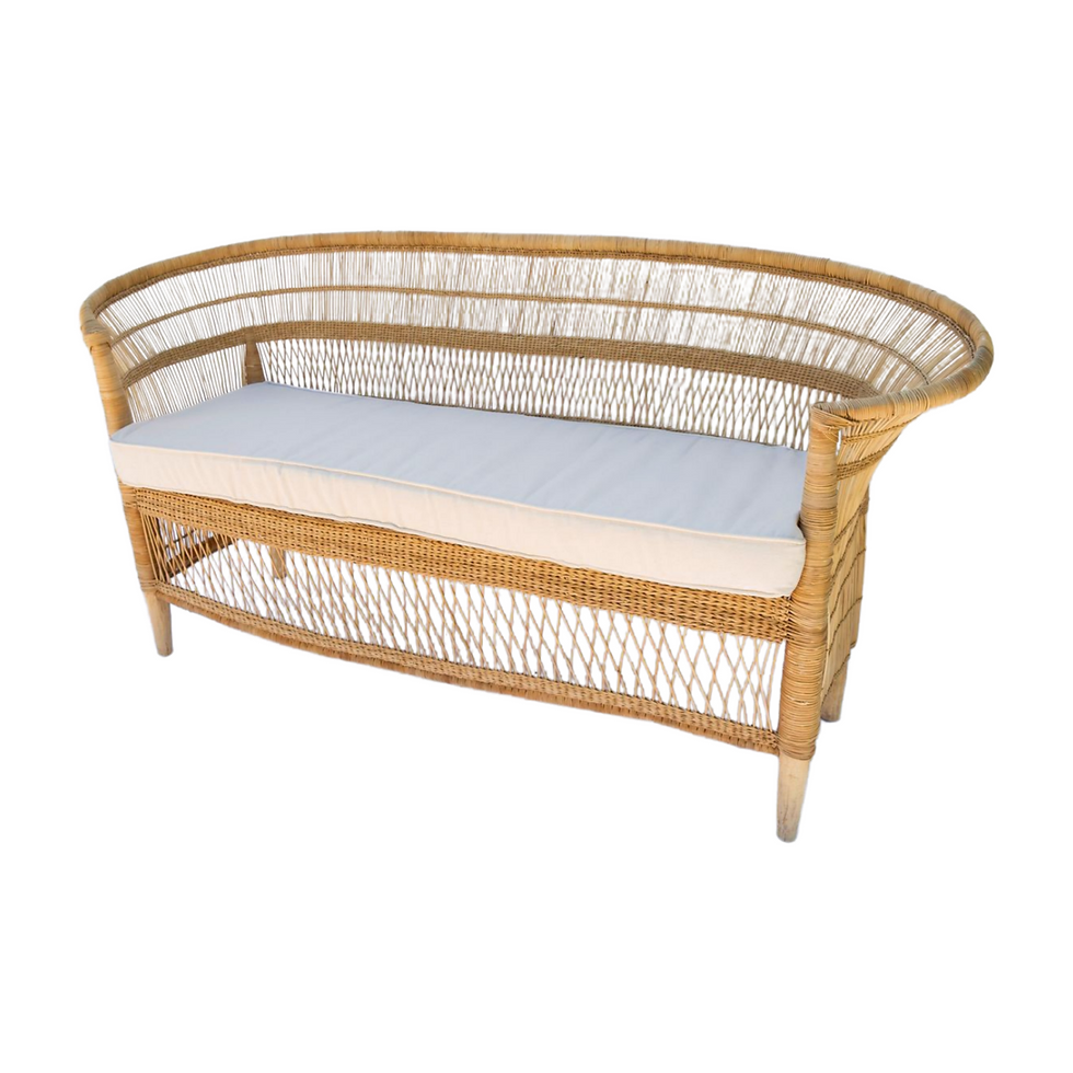 Malawi Cane 3 Seater
