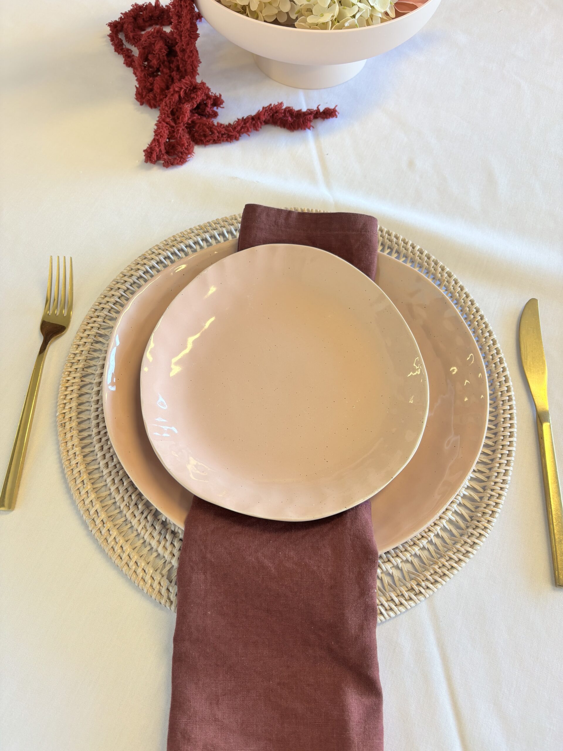 Soft Pink Crockery - Image 2