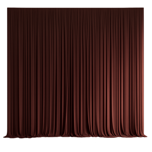 Backdrop Burgundy 6m - 8m width adjustable