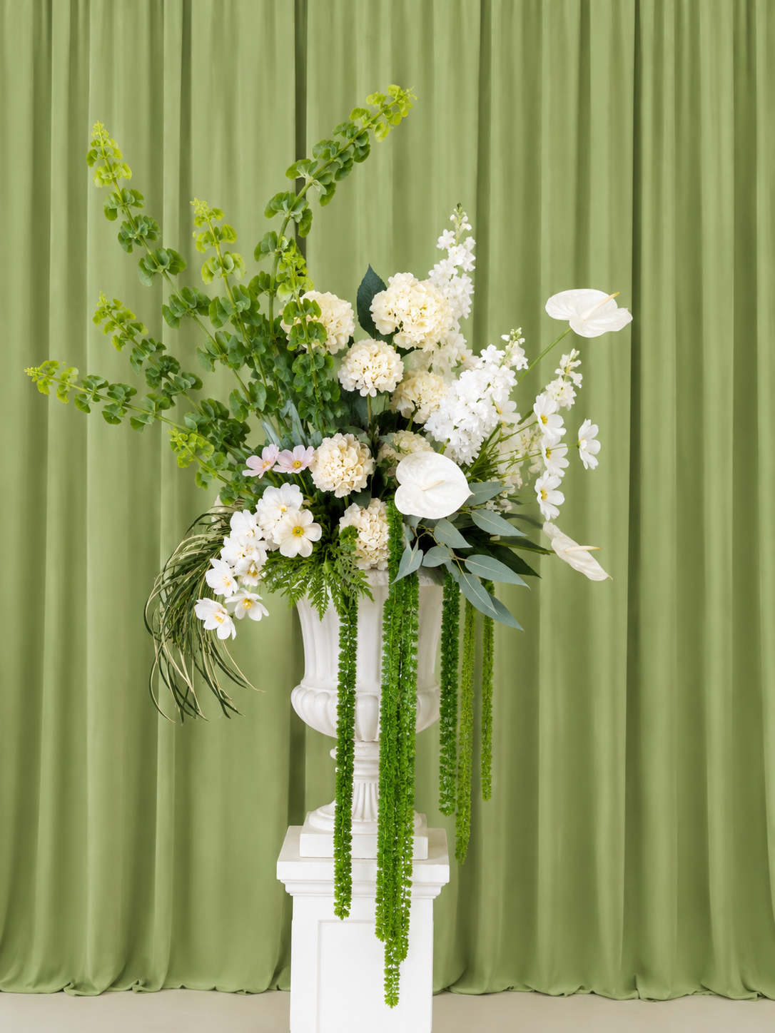 Backdrop Green 6m - 8m width adjustable - Image 2