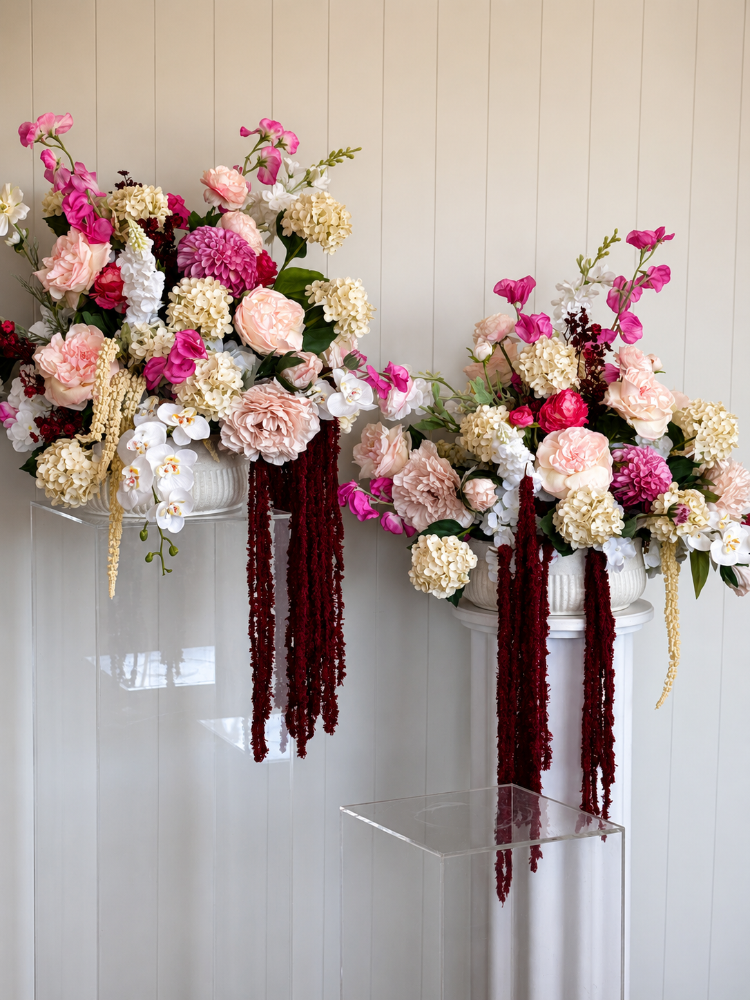 Backdrop Burgundy 6m - 8m width adjustable - Image 4