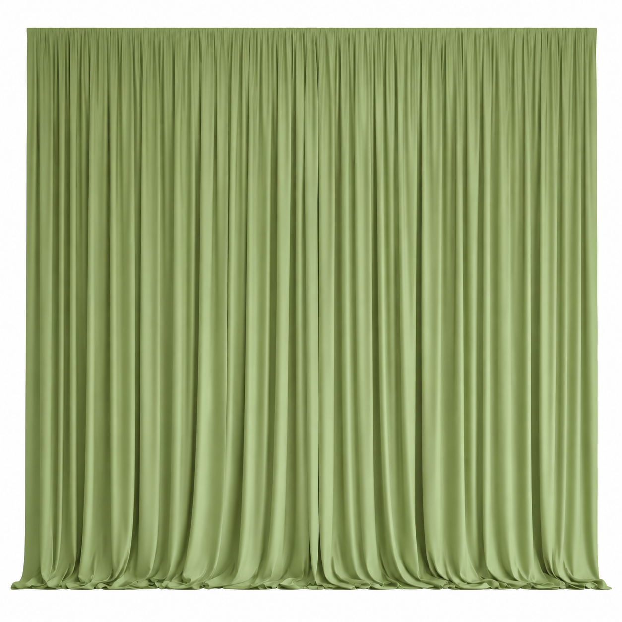 Backdrop Green 6m - 8m width adjustable