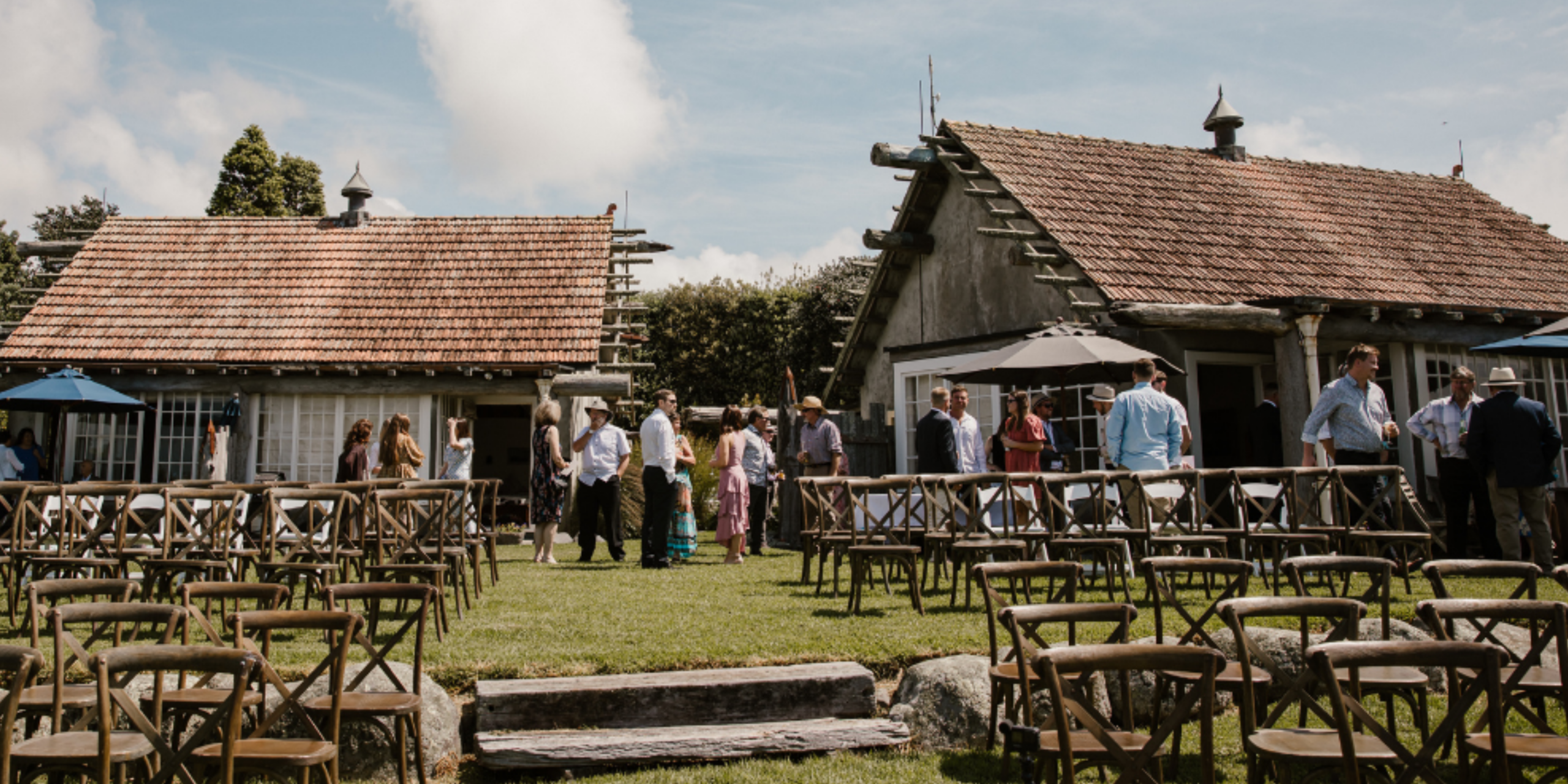 Wedding venue set up by Dobsons New Plymouth